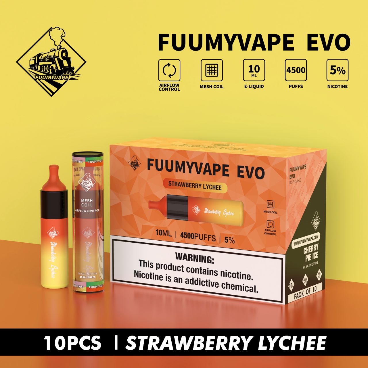 Fuumy Vape Evo Disposable 4500 Puffs