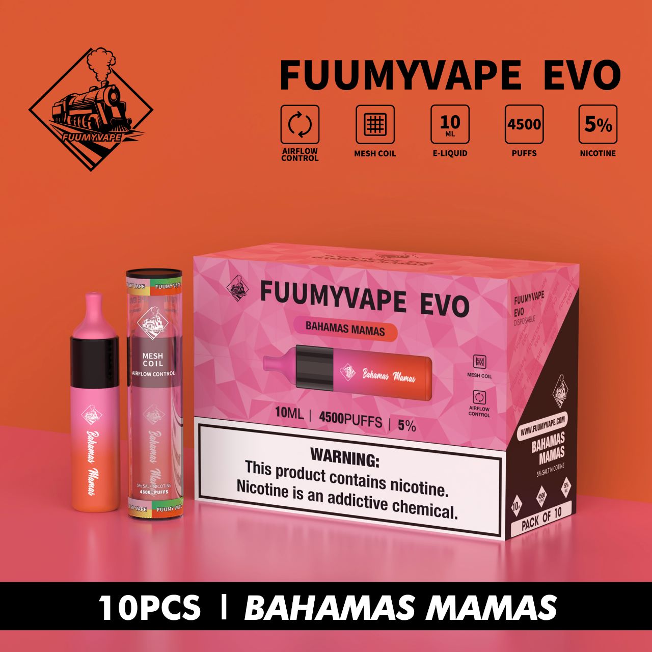 Fuumy Vape Evo Disposable 4500 Puffs