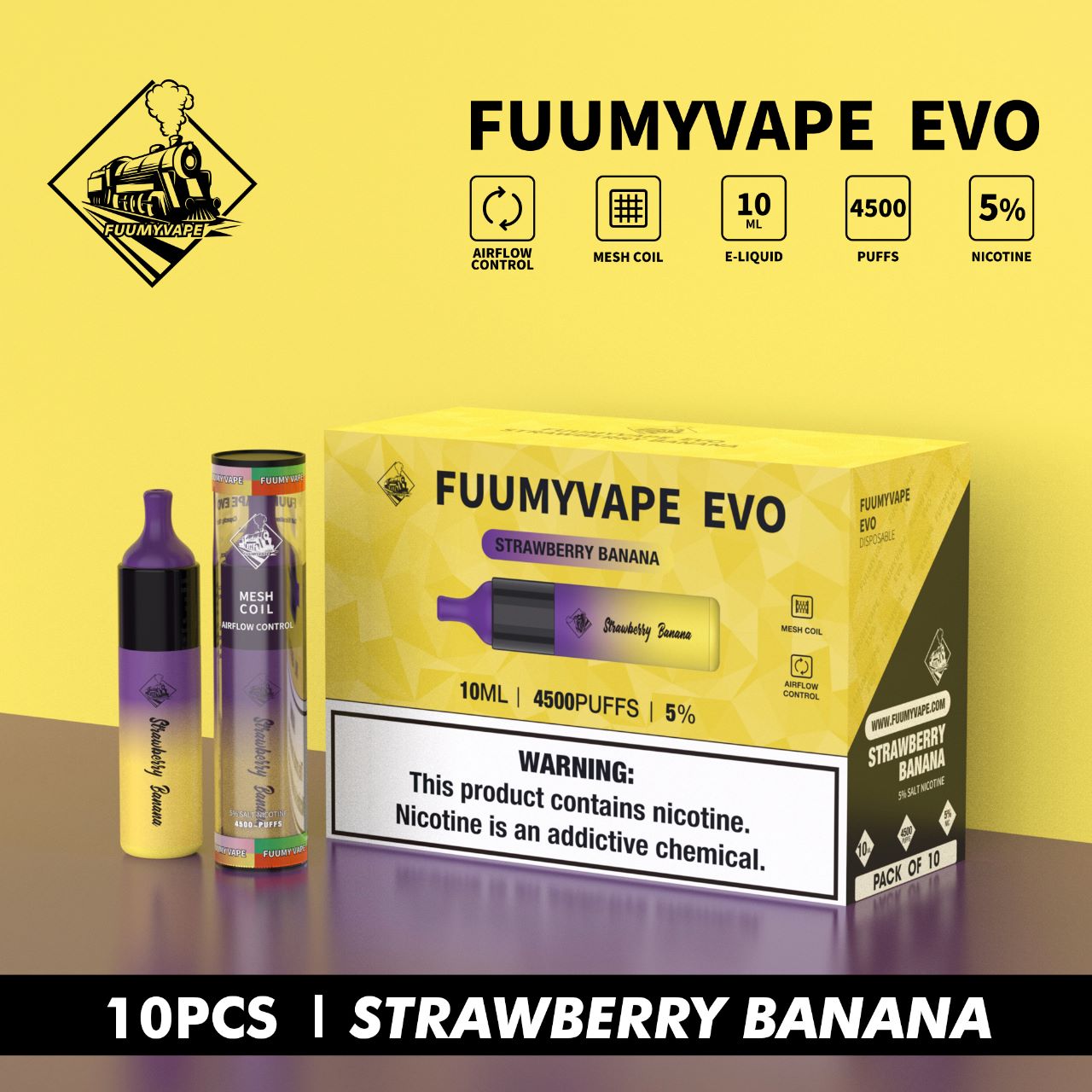 Fuumy Vape Evo Disposable 4500 Puffs