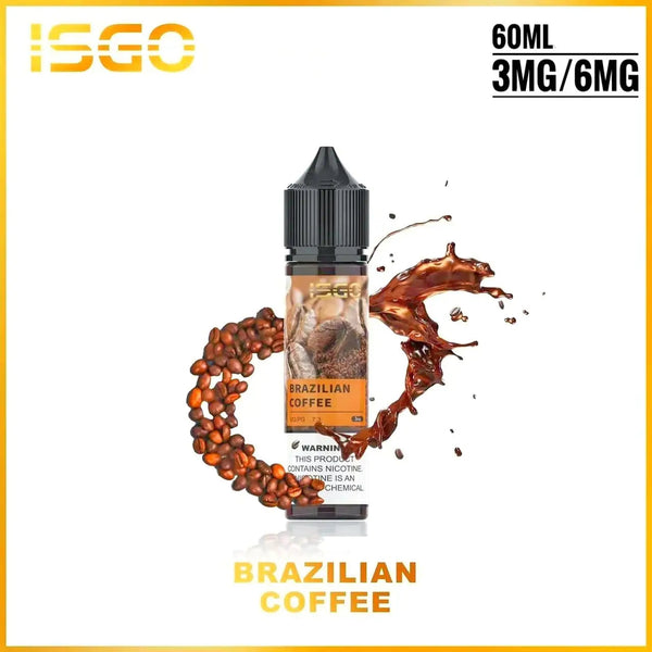 ISGO 60ML E LIQUID 6MG ALL FLAVORS IN UAE