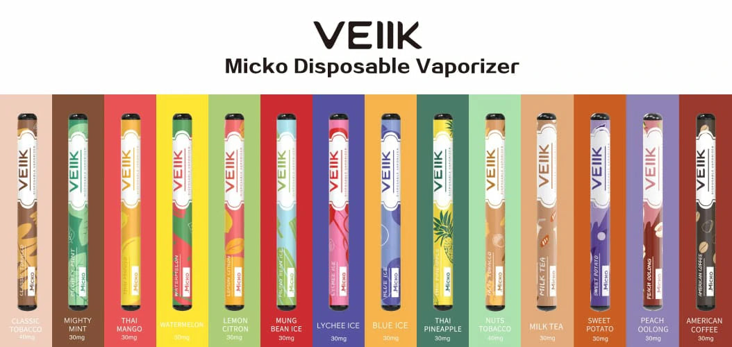 Veiik Micko 400 Puffs Disposable Vape