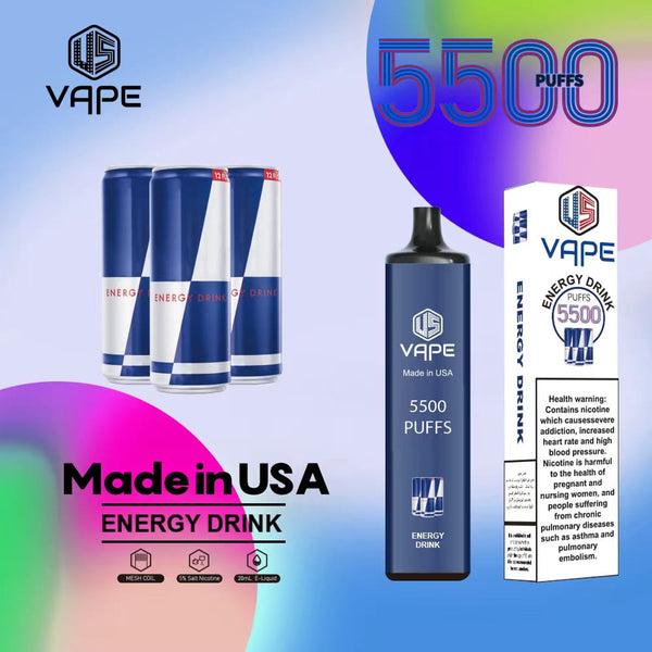 US DISPOSABLE VAPE 5500PUFFS