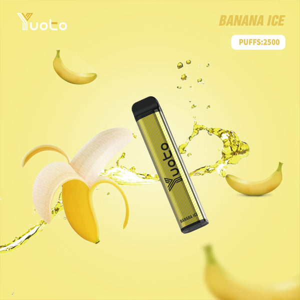 YUOTO XXL DISPOSABLE VAPE banana ice