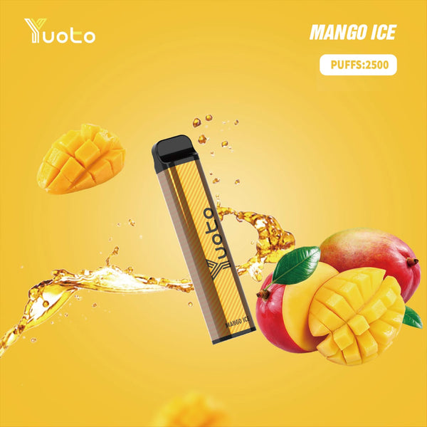 YUOTO XXL DISPOSABLE VAPE mango ice