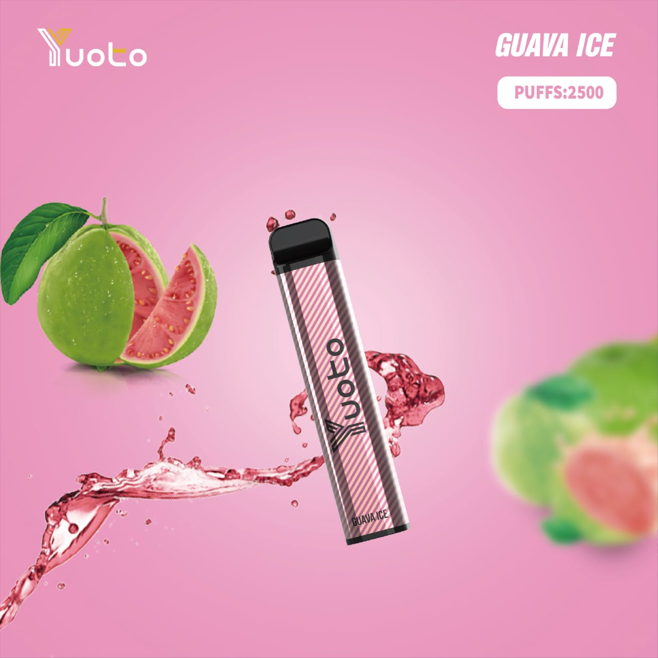 YUOTO XXL DISPOSABLE VAPE guava ice