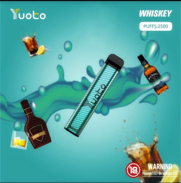 YUOTO XXL DISPOSABLE VAPE whiskey