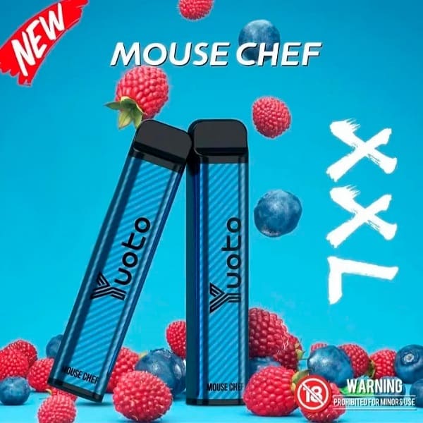 YUOTO XXL DISPOSABLE VAPE mouse chef