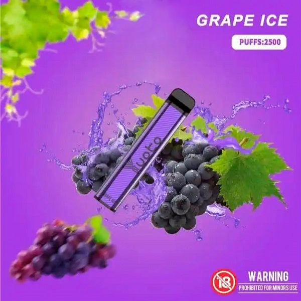 YUOTO XXL DISPOSABLE VAPE grape ice