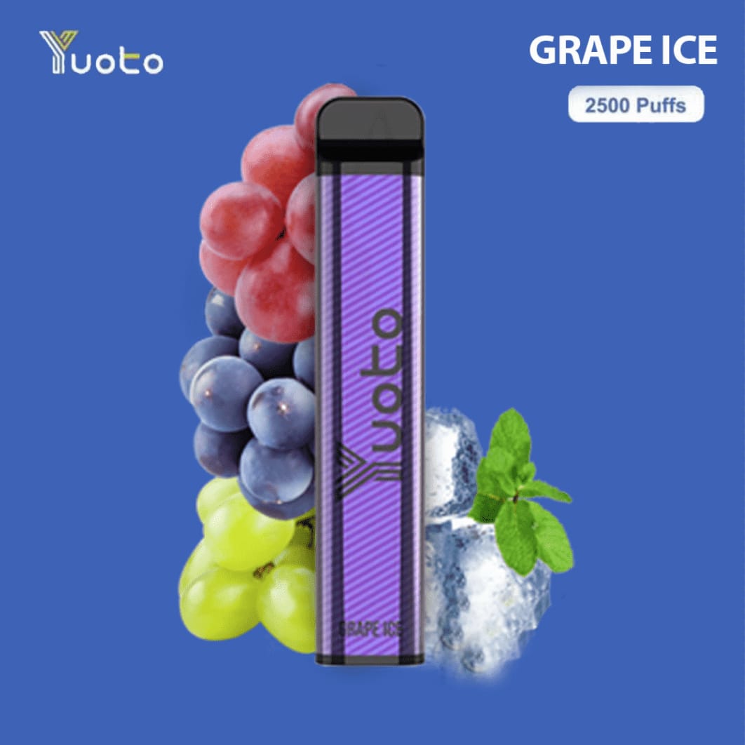 YUOTO XXL DISPOSABLE VAPE grape ice