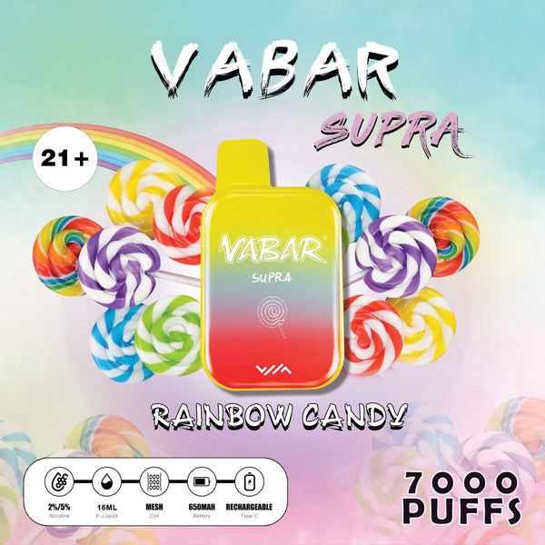 Vabar Supra 7000 Puffs Disposable.