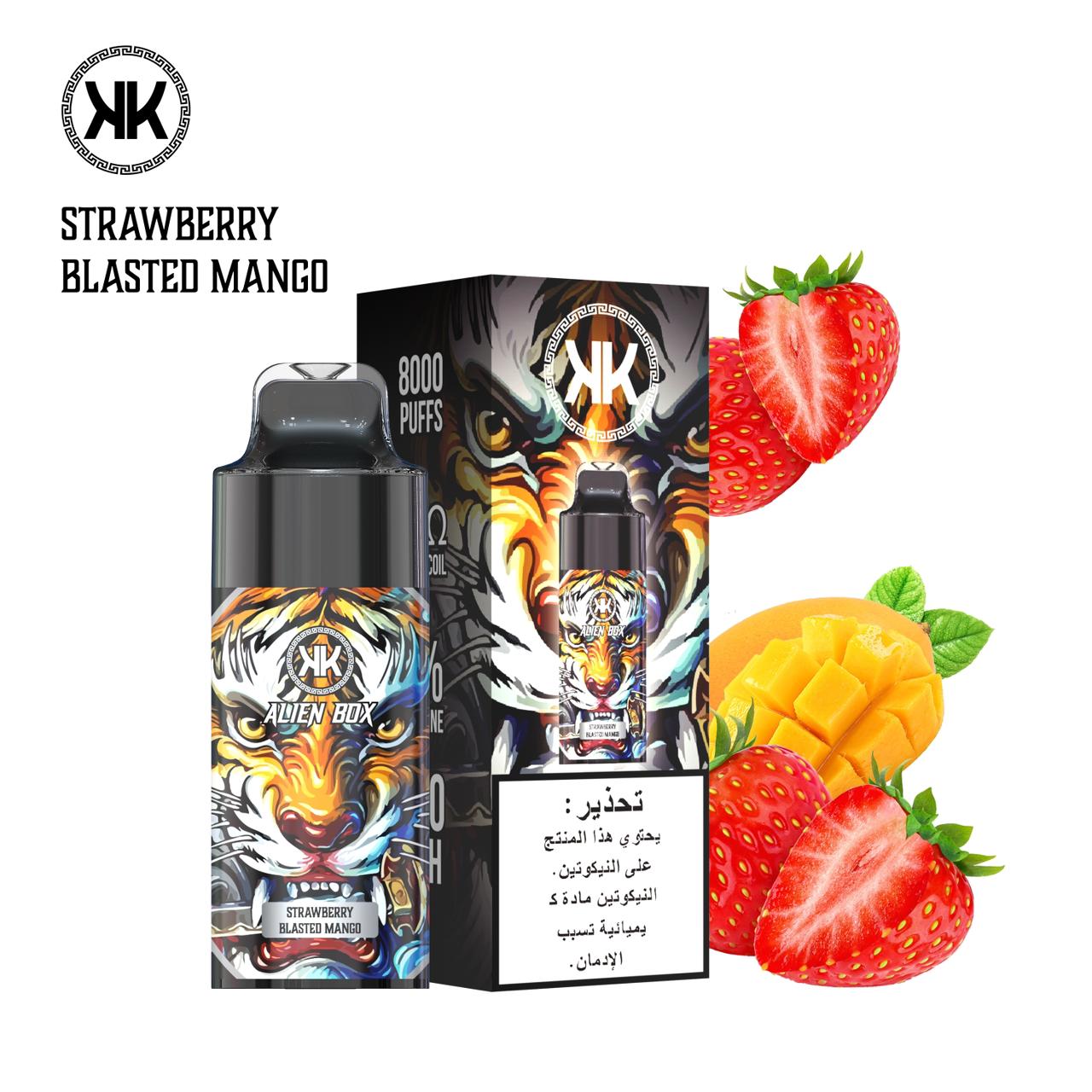 KK Alien Box 8000 puffs new disposable 