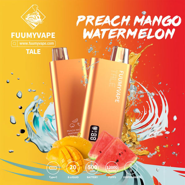 FUUMYVAPE TALE 12000 PUFFS RECHARGEABLE DISPOSABLE IN UAE