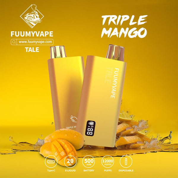 FUUMYVAPE TALE 12000 PUFFS RECHARGEABLE DISPOSABLE IN UAE