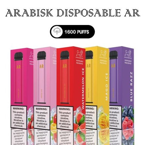 ARABISK AR DISPOSABLE POD 1600 PUFF 50MG DEVICE