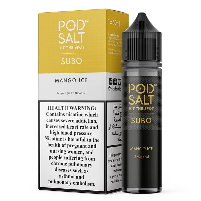 MANGO ICE SUBO BY POD SALT 50ML